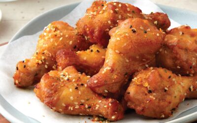 Japanese Shichimi Crunch Teriyaki-Wings​